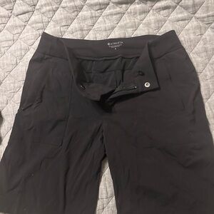 Athleta Black Athletic Shorts Lightweight Tailored Design